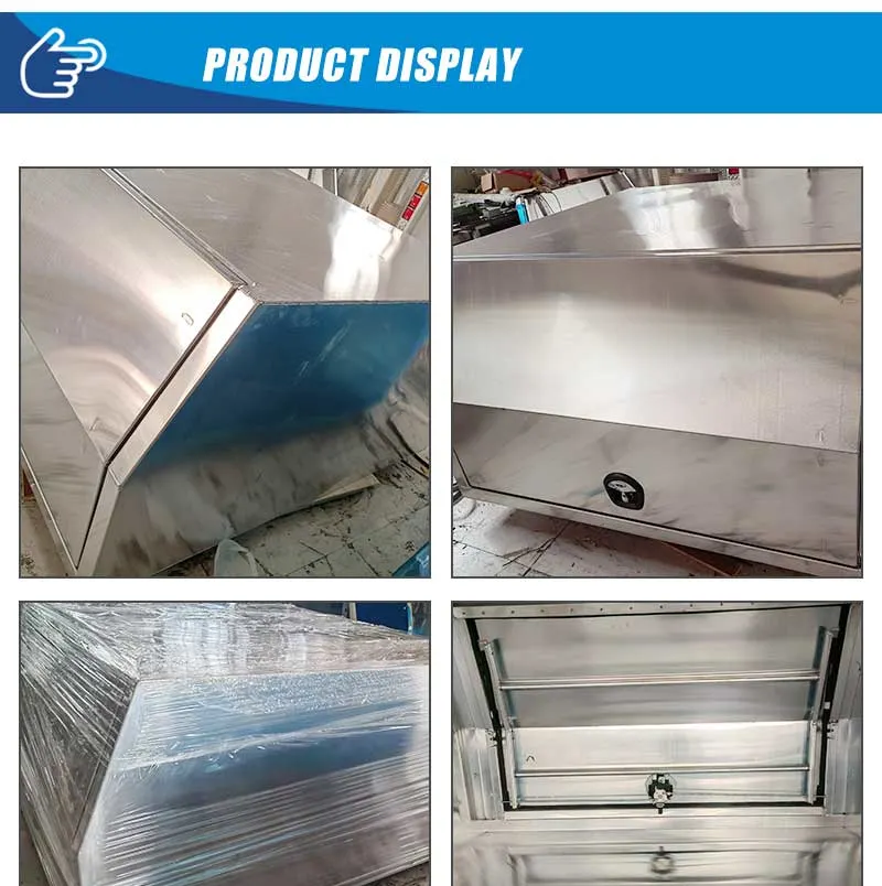 Aluminum Flat Plate Material and Size Aluminum 3 Doors Aluminium Ute Canopy