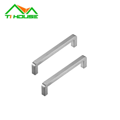 China Classical Furniture Fitting Zinc Cabinet Stainless Steel Interior Door Pull Handle