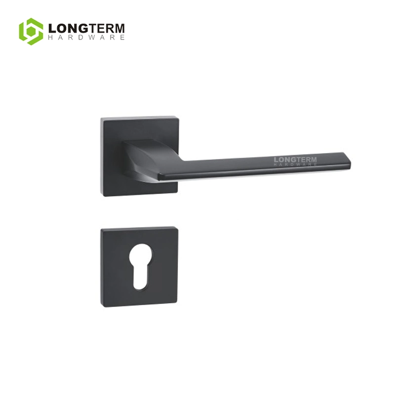 Wholesale Price Quality Security Room Indoor/Outdoor Door Lever Handle Zinc Alloy Door Lock Handle Set