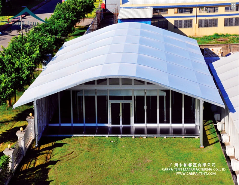 Large Waterproof PVC 40*55m Warehouse Canopy with Rolling Door