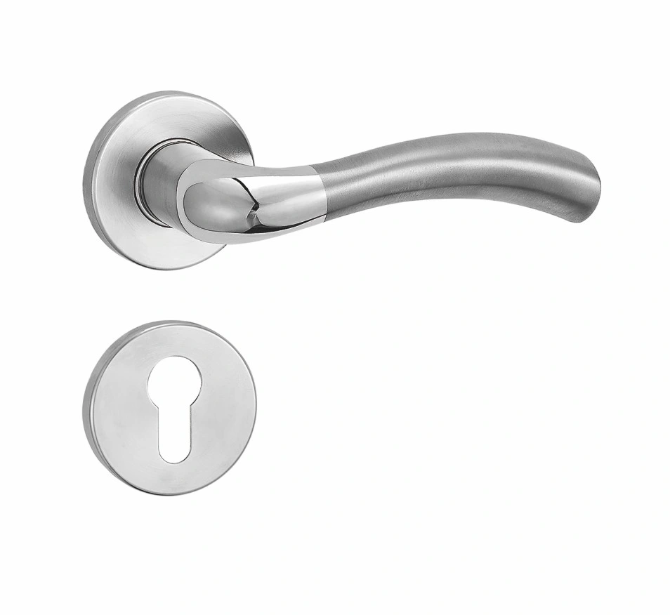 En 1906: 2012 Fire Door U-Shaped Tubular Stainless Steel Door Handle