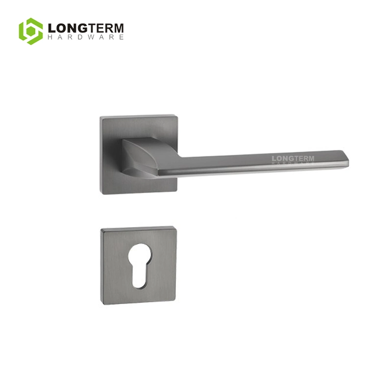 Wholesale Price Quality Security Room Indoor/Outdoor Door Lever Handle Zinc Alloy Door Lock Handle Set