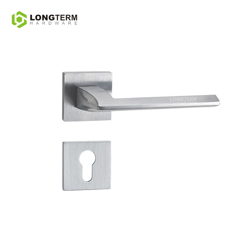 Wholesale Price Quality Security Room Indoor/Outdoor Door Lever Handle Zinc Alloy Door Lock Handle Set