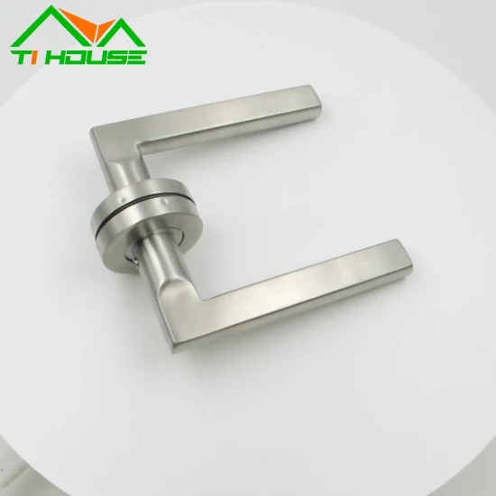 Furniture Hardware Tubular Door Handle New Security Internal Stainless Steel Hollow Pull Lever Handle