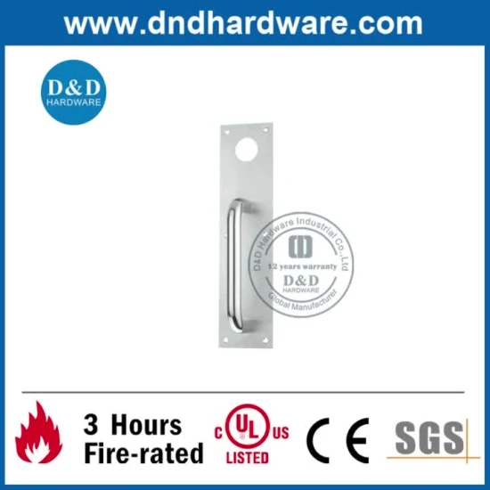 Stainless Steel 304 Lever Trim for Fire Rated Escape Door