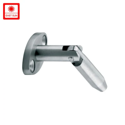 Solid Stainless Steel Safety Glass Door Connector Canopy (EST-2)