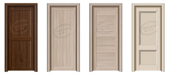 Full WPC Door Assembly Door for Interior Room Good Appearance with Factory Price and High Quality