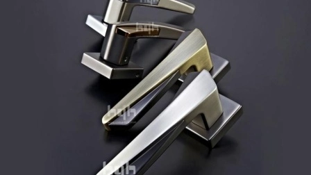 Hot Sale Design Square Lever on Square Rose Room Door Handle