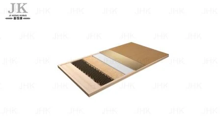 Jhk-FC03 Composite Hollow/Solid Wooden Interior Modern Groove Flush Door